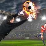 goalkeeper catching ball