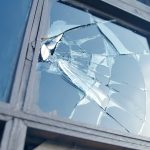 Broken window