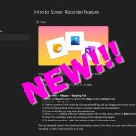 Windows 11 Snipping Tool screen recorder